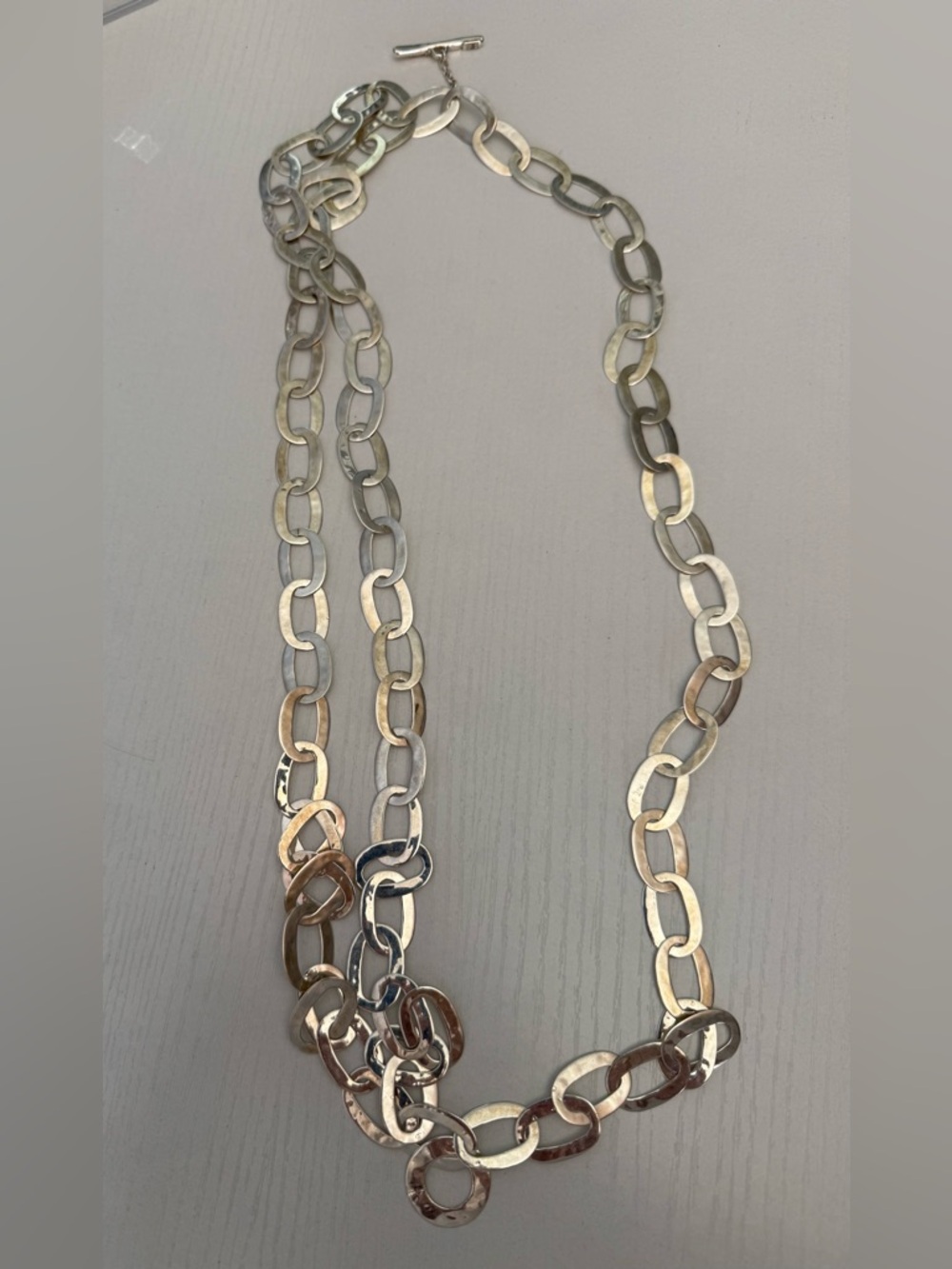 Ippolita Polished 925 Silver Open-Link Necklace